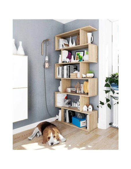 Zing Oak Effect Bookcase, 2605 - pic 115604 | FastDaddyshop