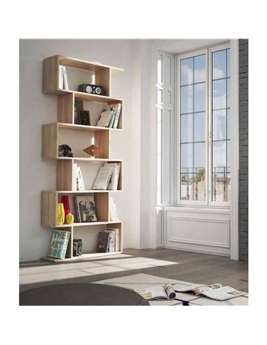Zing Oak Effect Bookcase, 2605