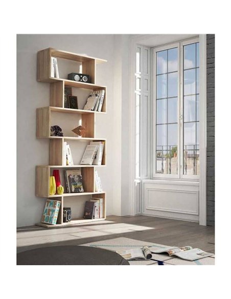 Zing Oak Effect Bookcase, 2605 - pic 115606 | FastDaddyshop