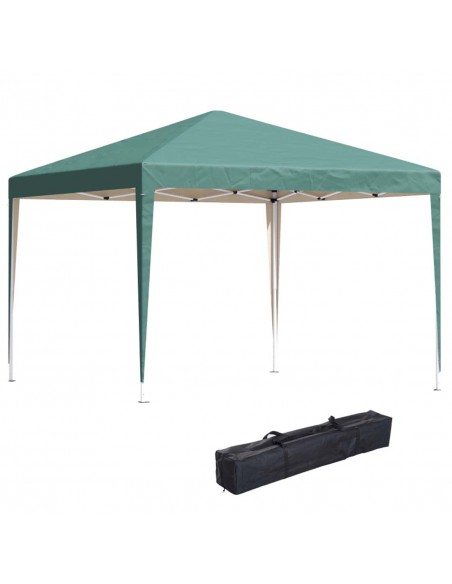 Outsunny 3x3m Garden Heavy Duty Pop Up Gazebo Marquee, UV Protection, Green - pic 11561 | FastDaddyshop