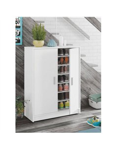 Zuldy Large White Shoe Cupboard, 2505 2