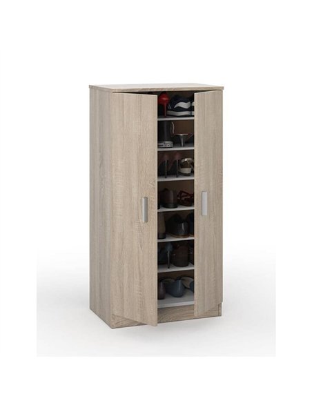 Zuldy Oak Effect Shoe Cabinet, 2892 - pic 115613 | FastDaddyshop
