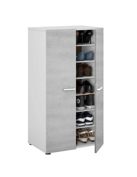 Zuldy Grey and Whie Shoe Cupboard, 2962 - pic 115617 | FastDaddyshop