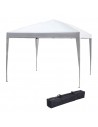Outsunny 3x3m Garden Heavy Duty Pop Up Gazebo Marquee, UV Protection, White