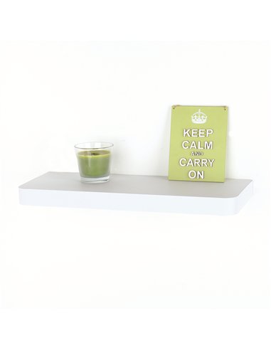 Core Products arran floating shelf kit - matt white, AR500WH