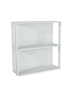Core Products 3 shelf medium wall unit - matt white, ARW600WH