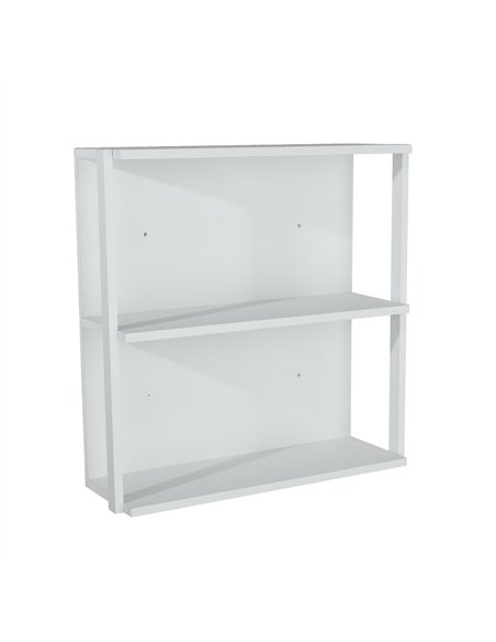 Core Products 3 shelf medium wall unit - matt white, ARW600WH - pic 115664 | FastDaddyshop