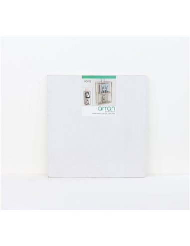 Core Products 3 shelf medium wall unit - matt white, ARW600WH