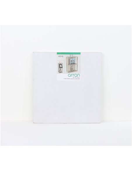 Core Products 3 shelf medium wall unit - matt white, ARW600WH - pic 115666 | FastDaddyshop
