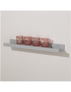 Core Products floating book shelf - light grey, DU48GY 2