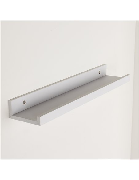 Core Products floating book shelf - matt white, DU48WH - pic 115714 | FastDaddyshop