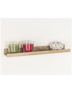 Core Products floating book shelf - oak effect, DU58OK 2