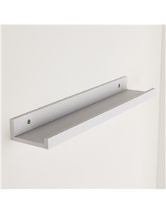 Core Products floating book shelf - matt white, DU58WH