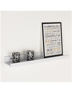 Core Products floating book shelf - matt white, DU58WH 2