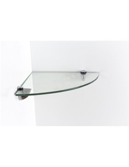 Core Products glass corner shelf kit - clear , GL250250 - pic 115725 | FastDaddyshop