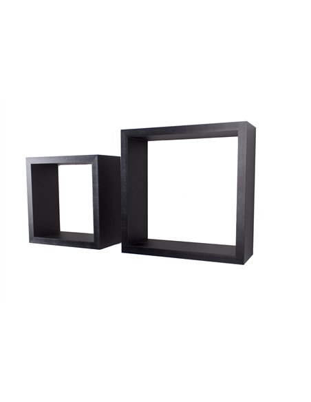 Core Products Set of 2 wall cubes - matt black, HD2BK - pic 115739 | FastDaddyshop