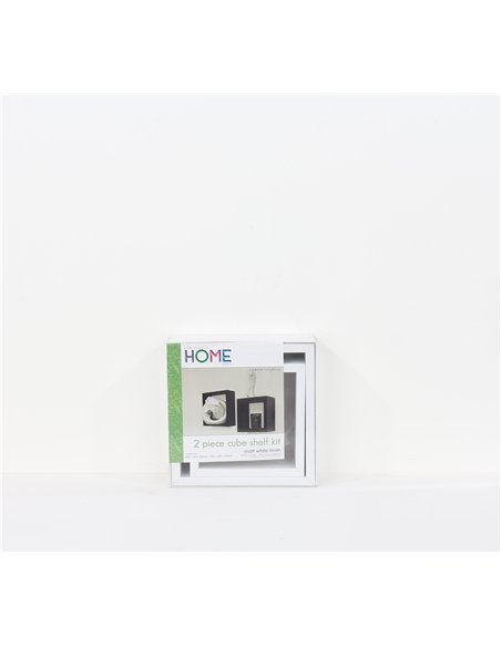 Core Products Set of 2 wall cubes - matt white, HD2WH - pic 115747 | FastDaddyshop