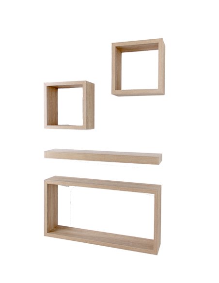 Core Products 4 pcs wall set - oak, HD4OK - pic 115754 | FastDaddyshop