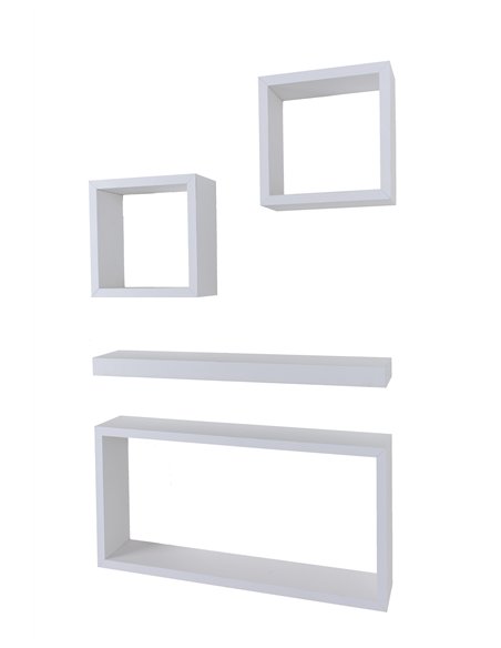 Core Products 4 pcs wall set - matt white, HD4WH - pic 115757 | FastDaddyshop