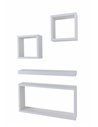 Core Products 4 pcs wall set - matt white, HD4WH