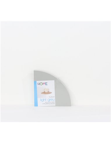 Core Products hudson corner box shelf kit - light grey, HDC295GY