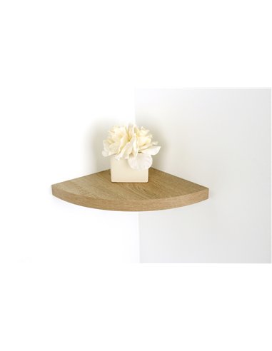Core Products hudson corner box shelf kit - oak effect , HDC295OK