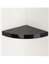 Core Products hudson corner box shelf kit - gloss black  , HDGC295BK
