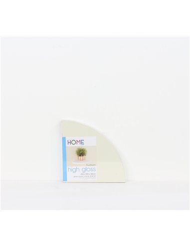 Core Products hudson corner box shelf kit - gloss cream, HDGC295CR
