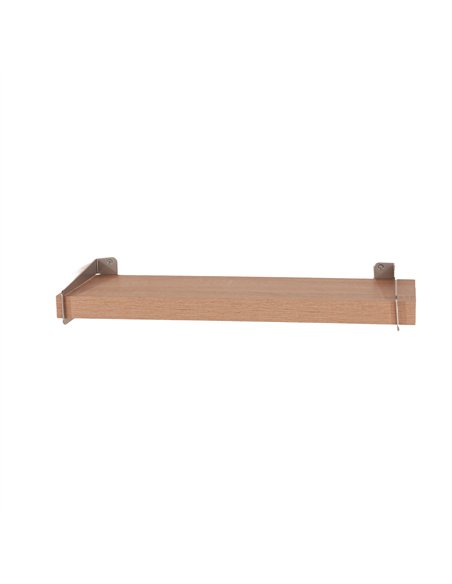 Core Products 80cm chunky shelf with slide on brackets - oak effect, KR800OK - pic 115860 | FastDaddyshop