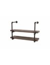 Core Products double wall shelf with pipe design brackets , LF600-2