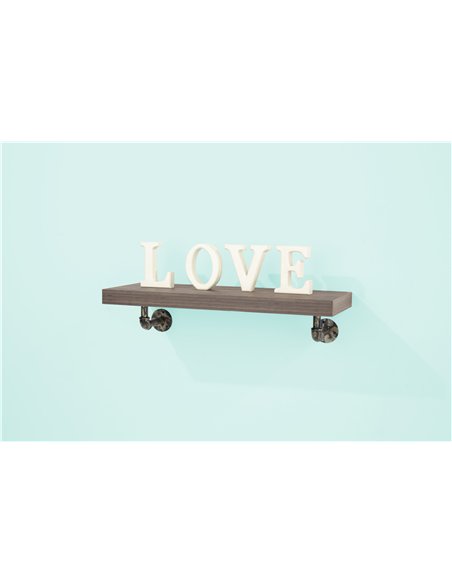 Core Products wall shelf with pipe design brackets , LF900 - pic 115895 | FastDaddyshop