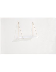 Core Products single rope shelf - white effect foil, TH440WH