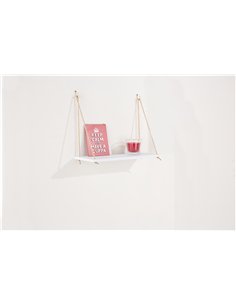 Core Products single rope shelf - white effect foil, TH440WH 2