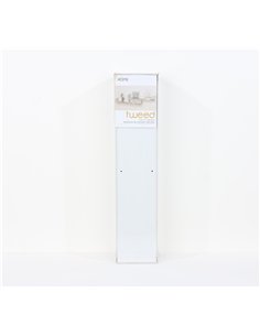 Core Products floating two tier wall shelf - matt white , TW120WH 2