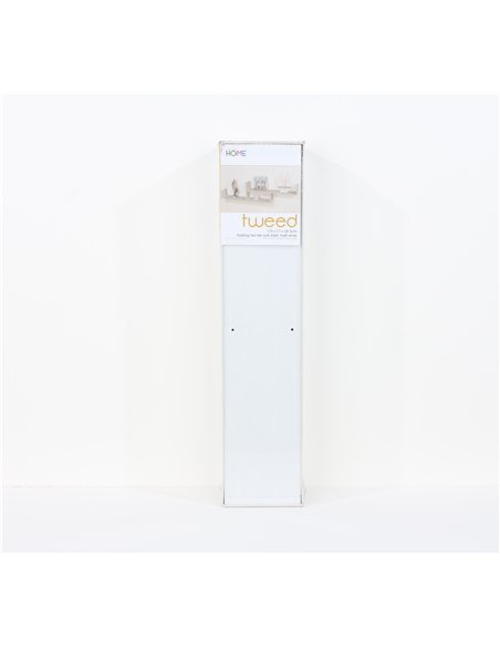 Core Products floating two tier wall shelf - matt white , TW120WH - pic 116044 | FastDaddyshop