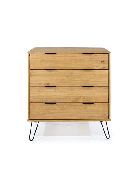 Core Products Augusta Pine 4 drawer chest of drawers, AG514 - pic 116053 | FastDaddyshop
