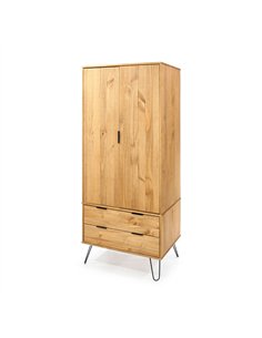 Core Products Augusta Pine 2 door, 2 drawer wardrobe, AG582
