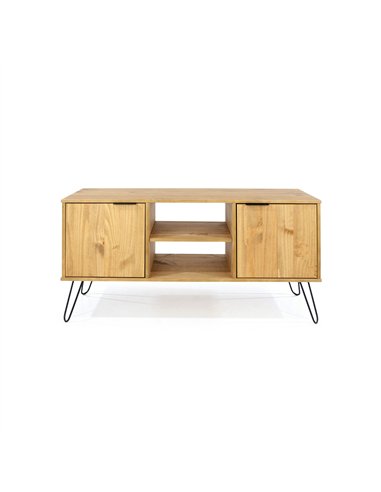 Core Products Augusta Pine 2 door flat screen TV unit, AG912