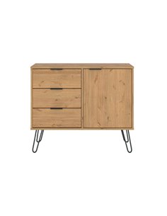 Core Products Augusta Pine small sideboard with 1 door, 3 drawers, AG915 2