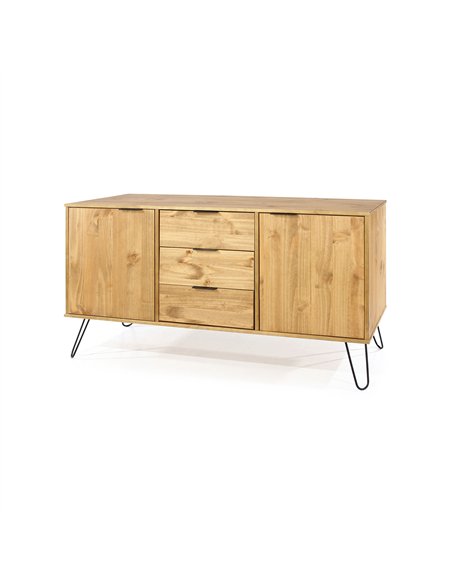 Core Products Augusta Pine medium sideboard with 2 doors, 3 drawers, AG916 - pic 116099 | FastDaddyshop