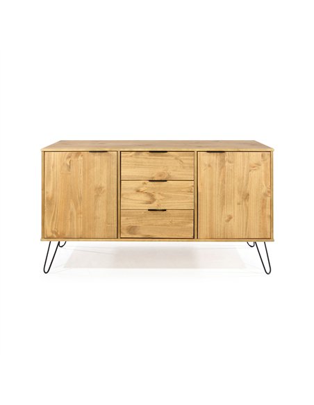 Core Products Augusta Pine medium sideboard with 2 doors, 3 drawers, AG916 - pic 116100 | FastDaddyshop