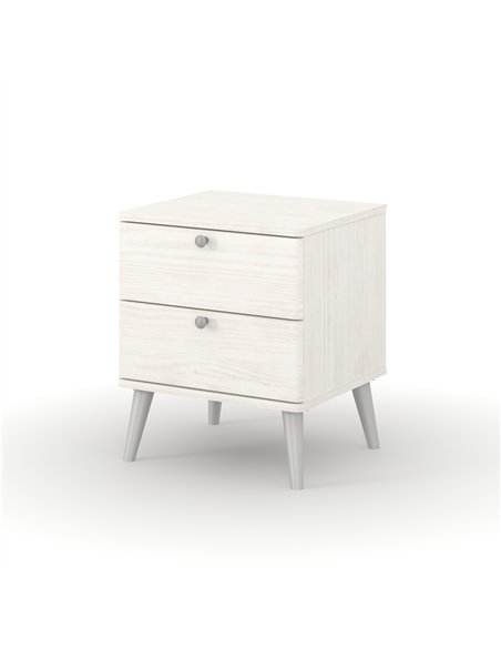 Core Products Augusta Curve 2 drawer bedside cabinet, AGC310 - pic 116106 | FastDaddyshop