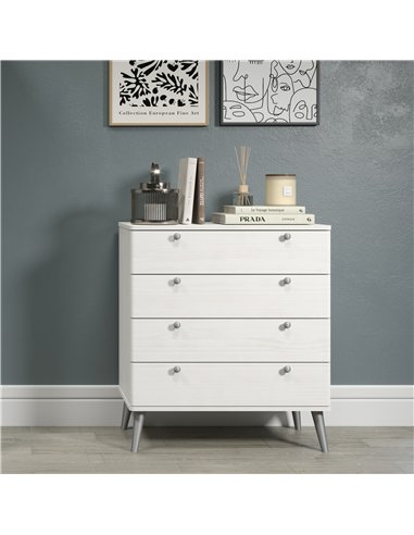 Core Products Augusta Curve 4 drawer chest, AGC314