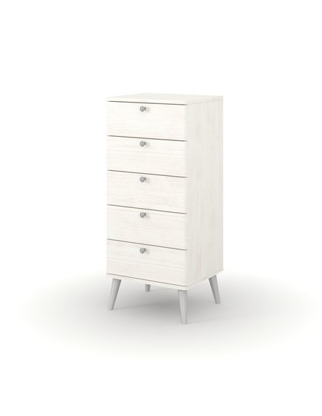Core Products Augusta Curve 5 drawer narrow chest, AGC317 - pic 116112 | FastDaddyshop