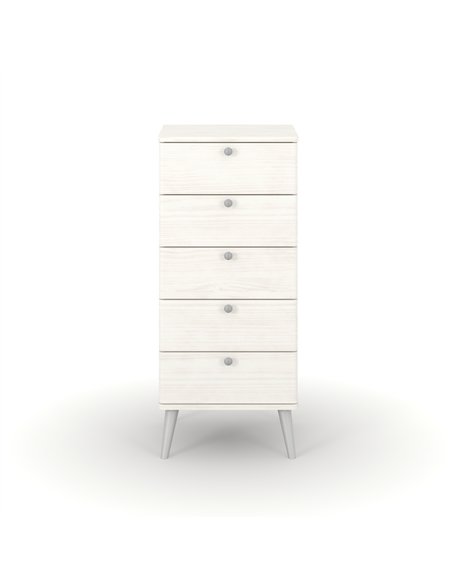 Core Products Augusta Curve 5 drawer narrow chest, AGC317 - pic 116113 | FastDaddyshop