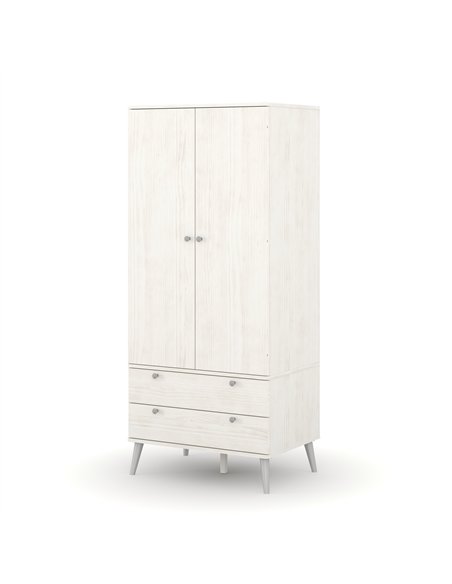 Core Products Augusta Curve 2 door, 2 drawer wardrobe, AGC382 - pic 116117 | FastDaddyshop