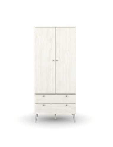 Core Products Augusta Curve 2 door, 2 drawer wardrobe, AGC382