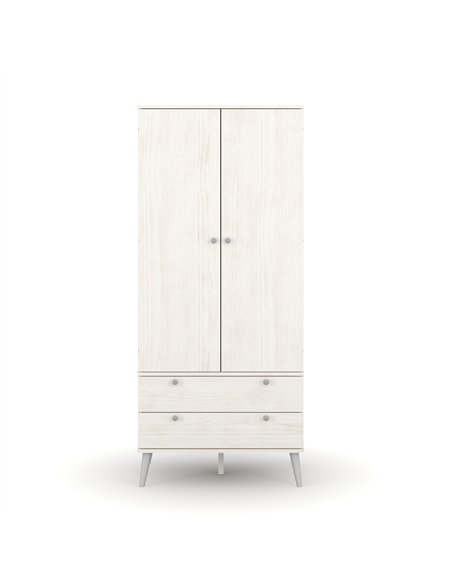 Core Products Augusta Curve 2 door, 2 drawer wardrobe, AGC382 - pic 116118 | FastDaddyshop