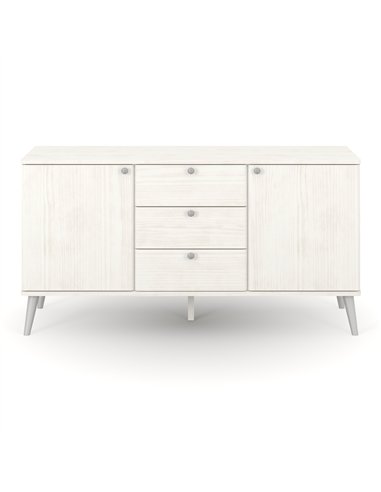Core Products Augusta Curve medium sideboard with 2 doors, 3 drawers , AGC916