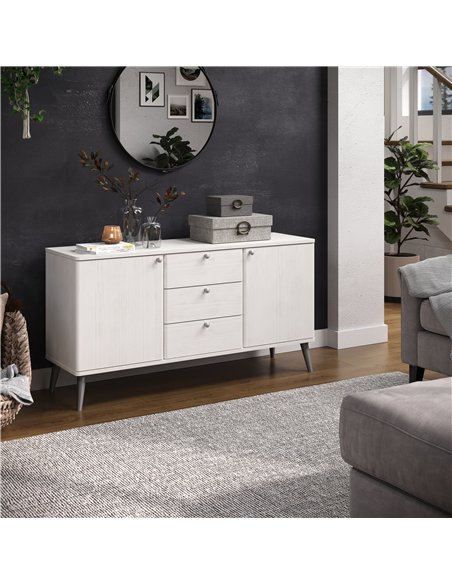 Core Products Augusta Curve medium sideboard with 2 doors, 3 drawers , AGC916 - pic 116121 | FastDaddyshop